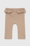 Легінси для немовлят Jamiks колір бежевий однотонні (2947329) Легінси для немовлят Jamiks колір бежевий однотонні (2947329)
