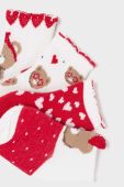 Шкарпетки для немовлят Mayoral Newborn 4-pack колір червоний Шкарпетки для немовлят Mayoral Newborn 4-pack колір червоний