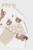 Шкарпетки для немовлят Mayoral Newborn 4-pack колір бежевий Шкарпетки для немовлят Mayoral Newborn 4-pack колір бежевий