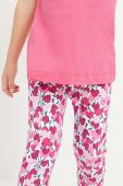 Дитячі легінси Mayoral колір рожевий візерунок (2954543)