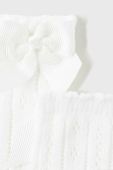 Дитячі шкарпетки Mayoral колір білий