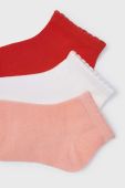 Дитячі шкарпетки Mayoral 3-pack колір помаранчевий (2965492) Дитячі шкарпетки Mayoral 3-pack колір помаранчевий (2965492)