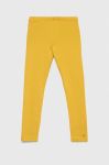 Дитячі легінси United Colors of Benetton колір жовтий однотонні (2979870) Дитячі легінси United Colors of Benetton колір жовтий однотонні (2979870)