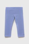 Легінси United Colors of Benetton колір фіолетовий однотонні Легінси United Colors of Benetton колір фіолетовий однотонні