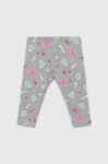 Дитячі легінси United Colors of Benetton колір сірий візерунок (3003957) Дитячі легінси United Colors of Benetton колір сірий візерунок (3003957)