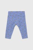 Дитячі легінси United Colors of Benetton колір фіолетовий візерунок (3003944)