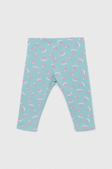 Дитячі легінси United Colors of Benetton колір зелений візерунок (3003952) Дитячі легінси United Colors of Benetton колір зелений візерунок (3003952)