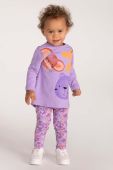 Легінси для немовлят Coccodrillo колір рожевий візерунок (3027971)