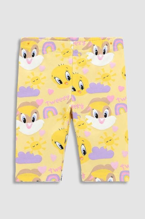 Легінси для немовлят Coccodrillo колір жовтий візерунок Легінси для немовлят Coccodrillo колір жовтий візерунок