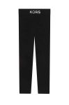 Дитячі легінси Michael Kors колір чорний однотонні (3082039) Дитячі легінси Michael Kors колір чорний однотонні (3082039)