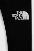 Дитячі легінси The North Face колір чорний з принтом Дитячі легінси The North Face колір чорний з принтом