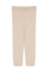 Дитячі бавовняні легінси Konges Sl?jd колір бежевий Дитячі бавовняні легінси Konges Sl?jd колір бежевий