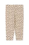 Дитячі бавовняні легінси Konges Sl?jd колір білий з принтом Дитячі бавовняні легінси Konges Sl?jd колір білий з принтом