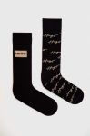 Шкарпетки HUGO 2-pack чоловічі колір чорний (3227312)