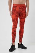 Легінси для тренувань adidas Performance Paris Techfit колір помаранчевий візерунок Легінси для тренувань adidas Performance Paris Techfit колір помаранчевий візерунок