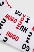 Шкарпетки HUGO 2-pack чоловічі колір білий (3077826) Шкарпетки HUGO 2-pack чоловічі колір білий (3077826)