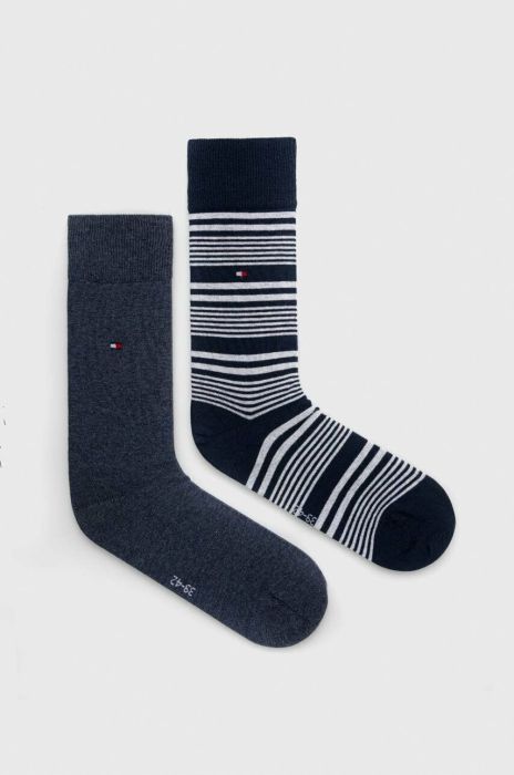 Шкарпетки Tommy Hilfiger 2-pack чоловічі колір синій (3003969) Шкарпетки Tommy Hilfiger 2-pack чоловічі колір синій (3003969)