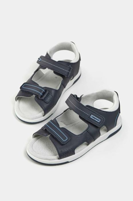 Дитячі шкіряні сандалі Mayoral колір синій (3018997) Дитячі шкіряні сандалі Mayoral колір синій (3018997)