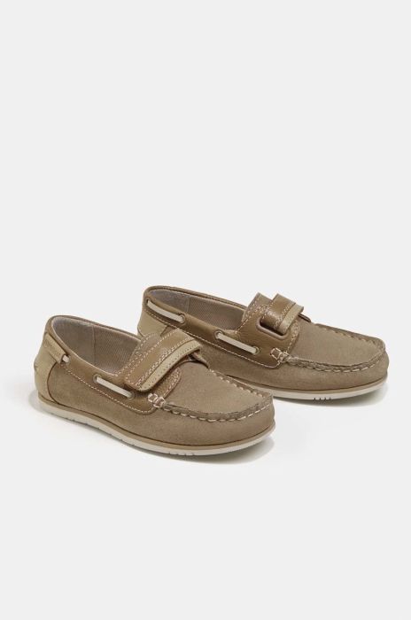 Дитячі шкіряні мокасини Mayoral колір коричневий Дитячі шкіряні мокасини Mayoral колір коричневий
