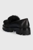 Мокасини Kate Spade Posh жіночі колір чорний на платформі KA320 Мокасини Kate Spade Posh жіночі колір чорний на платформі KA320