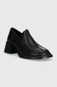 Шкіряні туфлі Vagabond Shoemakers Ansie жіночі колір чорний каблук блок 5545.101.20