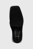 Замшеві мокасини Vagabond Shoemakers BLANCA жіночі колір чорний на платформі 5417.640.20 Замшеві мокасини Vagabond Shoemakers BLANCA жіночі колір чорний на платформі 5417.640.20