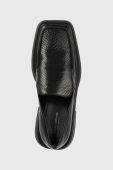 Шкіряні мокасини Vagabond Shoemakers EYRA жіночі колір чорний на плоскому ходу 5350.214.20 Шкіряні мокасини Vagabond Shoemakers EYRA жіночі колір чорний на плоскому ходу 5350.214.20
