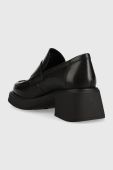 Шкіряні туфлі Vagabond Shoemakers Dorah жіночі колір чорний каблук блок 5542.001.20