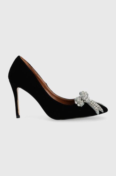Туфлі Kurt Geiger London Belgravia Bow колір чорний 9554900609 Туфлі Kurt Geiger London Belgravia Bow колір чорний 9554900609