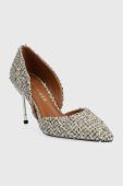 Туфлі Kurt Geiger London Bond 90 колір срібний 7428767609 Туфлі Kurt Geiger London Bond 90 колір срібний 7428767609
