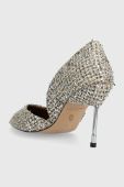 Туфлі Kurt Geiger London Bond 90 колір срібний 7428767609 Туфлі Kurt Geiger London Bond 90 колір срібний 7428767609