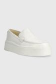 Шкіряні мокасини Vagabond Shoemakers STACY колір білий на платформі 5522.101.01 Шкіряні мокасини Vagabond Shoemakers STACY колір білий на платформі 5522.101.01