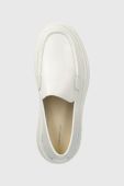 Шкіряні мокасини Vagabond Shoemakers STACY колір білий на платформі 5522.101.01 Шкіряні мокасини Vagabond Shoemakers STACY колір білий на платформі 5522.101.01