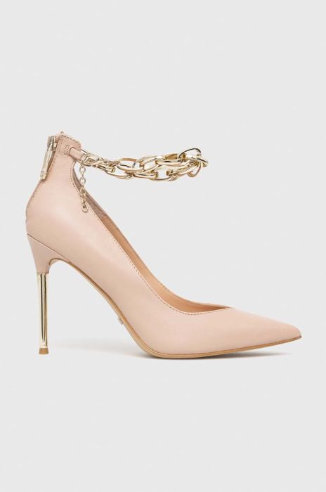 Шкіряні туфлі Guess Shadee колір рожевий Шкіряні туфлі Guess Shadee колір рожевий