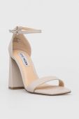 Шкіряні сандалі Steve Madden Airy колір бежевий SM19000021 Шкіряні сандалі Steve Madden Airy колір бежевий SM19000021