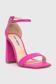 Шкіряні сандалі Steve Madden Airy колір рожевий SM19000021 Шкіряні сандалі Steve Madden Airy колір рожевий SM19000021