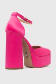 Туфлі Steve Madden Tamy колір рожевий каблук блок SM11002323 Туфлі Steve Madden Tamy колір рожевий каблук блок SM11002323