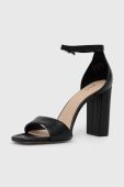 Шкіряні сандалі Aldo Enaegyn колір чорний 13474500.ENAEGYN