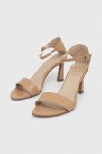Шкіряні сандалі Baldowski колір бежевий (3233593)