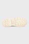 Кеди Tommy Jeans LACE UP FESTIV BOOTS жіночі колір бежевий  EN0EN02133 Кеди Tommy Jeans LACE UP FESTIV BOOTS жіночі колір бежевий  EN0EN02133