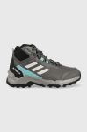 Черевики adidas TERREX Eastrail 2 Mid жіночі колір сірий Черевики adidas TERREX Eastrail 2 Mid жіночі колір сірий