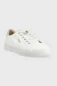 Кеди Pepe Jeans KENTON жіночі колір білий PLS31444 Кеди Pepe Jeans KENTON жіночі колір білий PLS31444