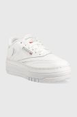 Кросівки Reebok Classic Club C Extra колір білий IE6679-WH/WH/PG3 Кросівки Reebok Classic Club C Extra колір білий IE6679-WH/WH/PG3