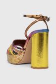 Шкіряні сандалі Kurt Geiger London Pierra 8882299999 колір барвистий