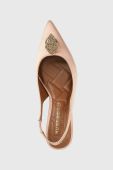 Туфлі Kurt Geiger London Belgravia Sling Back колір рожевий Туфлі Kurt Geiger London Belgravia Sling Back колір рожевий