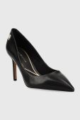Шкіряні туфлі Tommy Hilfiger TH POINTY FEMININE PUMP Колір чорний FW0FW07000 колір чорний Шкіряні туфлі Tommy Hilfiger TH POINTY FEMININE PUMP Колір чорний FW0FW07000 колір чорний
