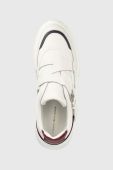 Кросівки Tommy Hilfiger LUX HRDWARE SNEAKER колір білий FW0FW07110
