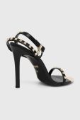 Шкіряні сандалі Just Cavalli колір чорний 74RB3S20 Шкіряні сандалі Just Cavalli колір чорний 74RB3S20