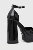 Туфлі Steve Madden Tamy колір чорний каблук блок SM11002323 (3172371) Туфлі Steve Madden Tamy колір чорний каблук блок SM11002323 (3172371)