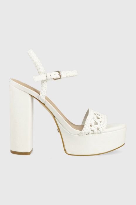 Сандалі Guess GABELLE колір білий FL6GLL ELE03 Сандалі Guess GABELLE колір білий FL6GLL ELE03